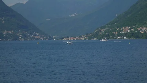 Floatplane Landing Video stock 93322409