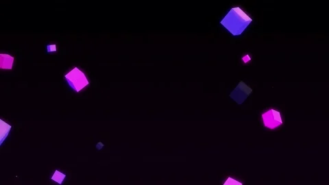 Floaty Cube Medium (4K) Stock Footage 150268160