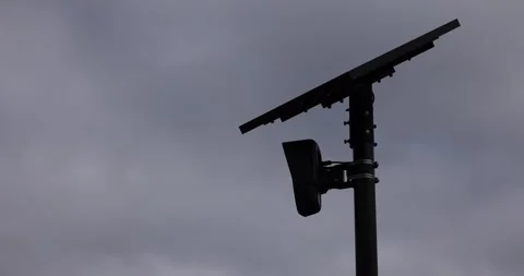 Flock Camera AI Surveillance Stock Footage 342290553