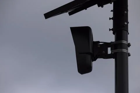 Flock Camera AI Surveillance Стоковые фото
