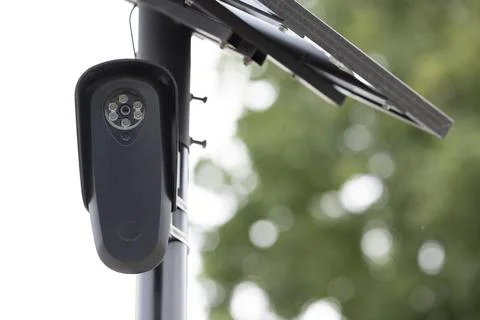 Flock Camera AI Surveillance Stock Photos