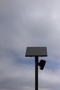 Flock Camera AI Surveillance Stock Photos