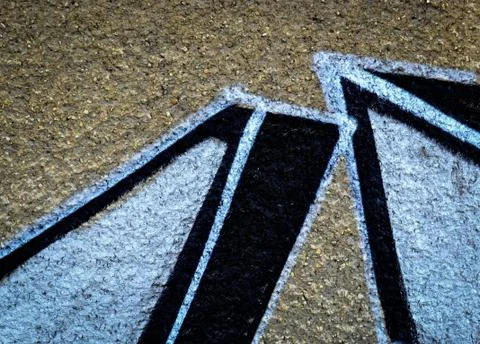 Floes sprayed on the wall Stock Photos