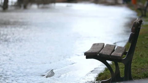 Flood After Hurricane Stock Footage 88369886