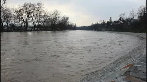 Flood and river Stock Footage 22102263