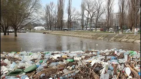 Flood and river Stock Footage 22112301
