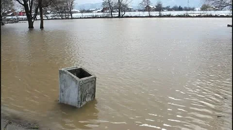 Flood and river Stock Footage 22141050