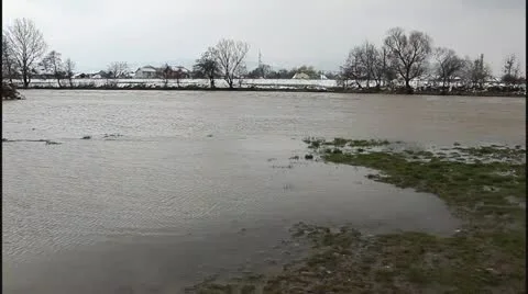 Flood and river Stock Footage 22147175