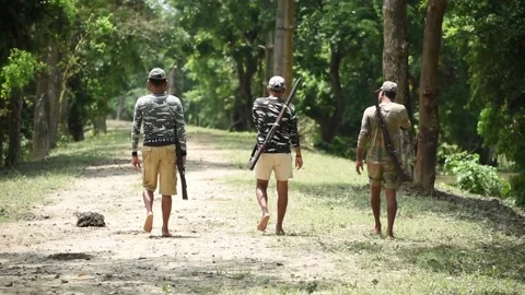 Flood in Assam Video stock 134394516