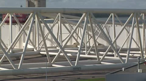 Flood Barrier Stock Footage 20487673