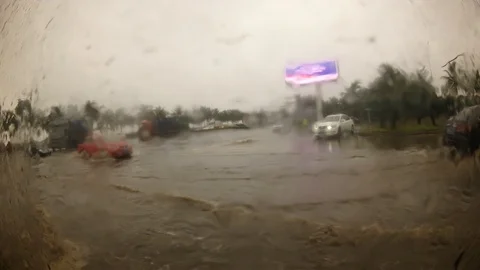 Flood in China Stock-Footage 104191255