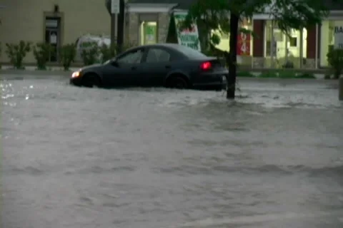 Flood Stock Footage 1075259