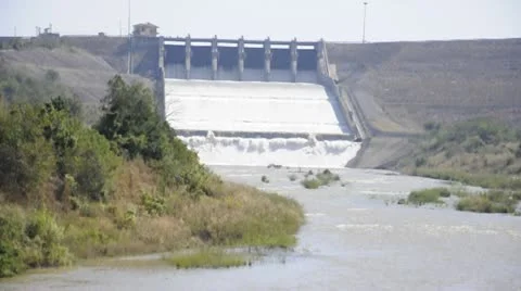 Flood gate Stock Footage 20474579