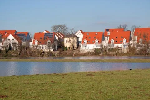 Flood in Germany Stock Photos