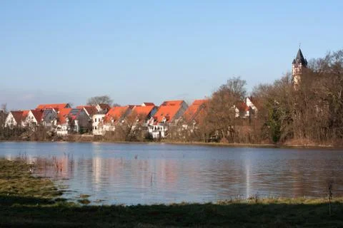 Flood in Germany Stock Photos