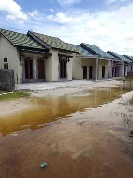 Flood Housing Stock Photos