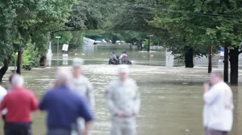 Flood in Northeast 스톡 동영상 12622893