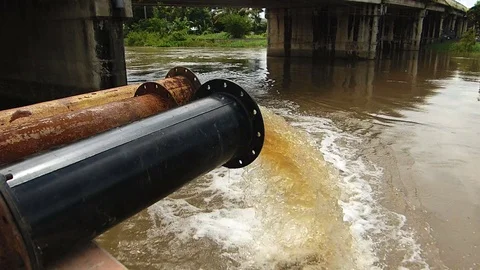 The flood problem in the metropolitan area. Stock Footage 83930740