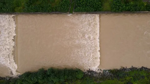 Flood Protection Structures Vídeo Stock 334671895