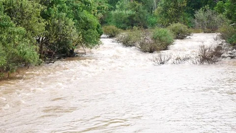 Flood in Thailand Stock Footage 78715753