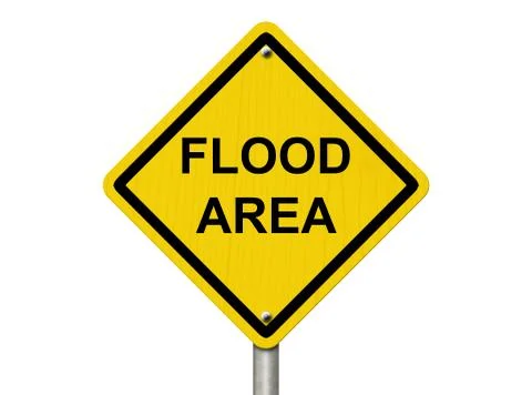 Flood warning Stock Illustration