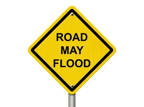 Flood warning Stock Illustration