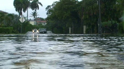 Flood Water Stock Footage 359060