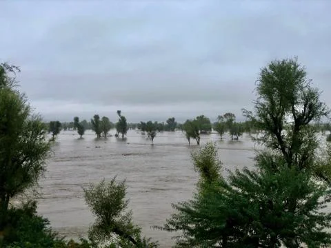Flood Water 스톡 사진