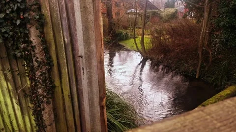 Flood waters 1 Stock Footage 302589182