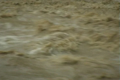 Flood waters Stock Footage 106659
