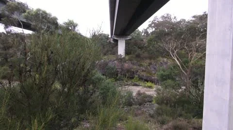 Flood- Wingecaribee river gorge Stock Footage 11034606