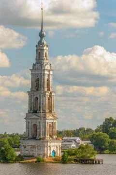 Flooded Belfry Stock Photos
