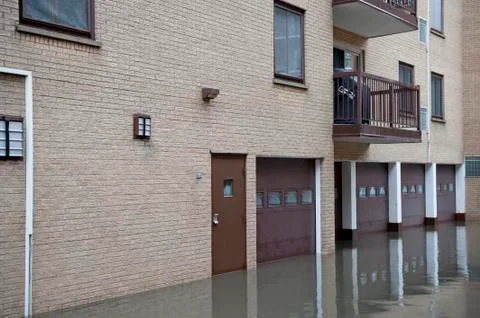 Flooded Homes Stock Photos