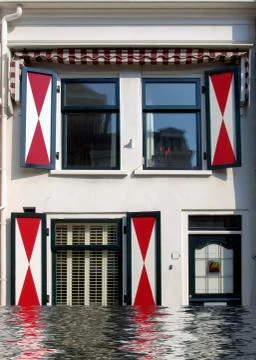 Flooded House Stock Photos