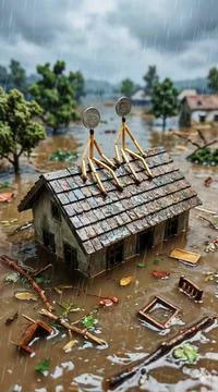 Flooded Stock-Fotos