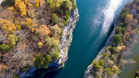Flooded Quarry Stock Photos