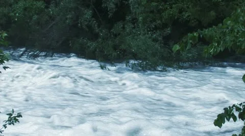 Flooded River Stock-Footage 11189656
