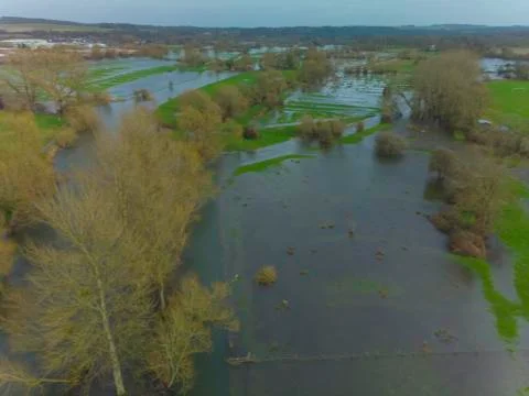 Flooded River Stock Photos