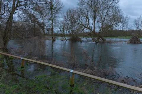 Flooded River Stock Photos