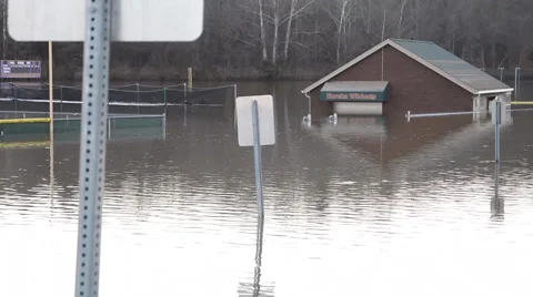 Flooded School Ground 스톡 동영상 59319829