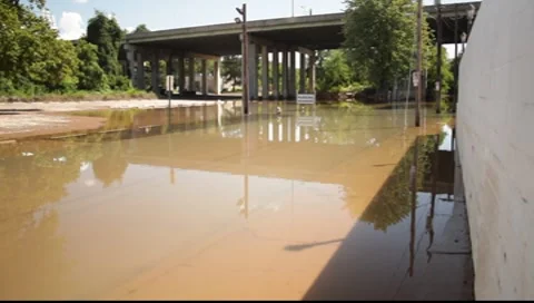 Flooded Street 스톡 동영상 8649276