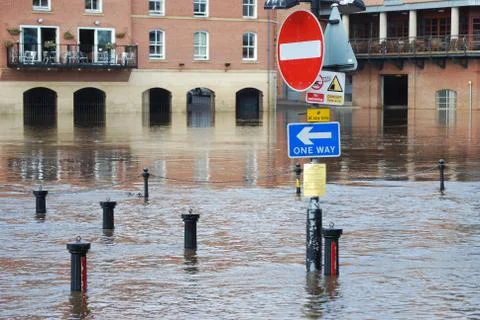Flooded york Stock Photos