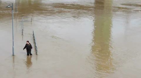 Flooding 04 Stock Footage 24849662