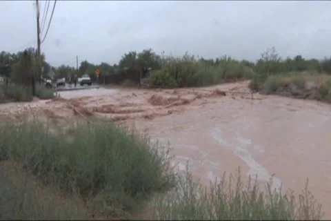 Flooding Creek Stock Footage 1071025