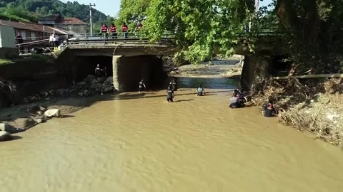Flooding Stock Footage 140992196