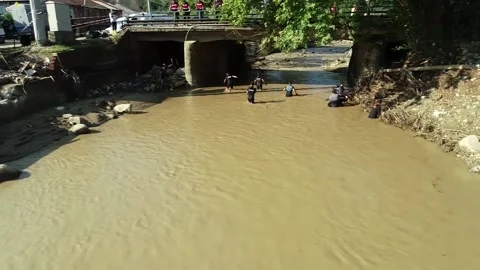 Flooding Stock Footage 140993007