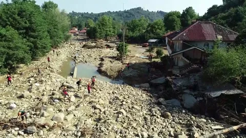 Flooding Stock Footage 141004975