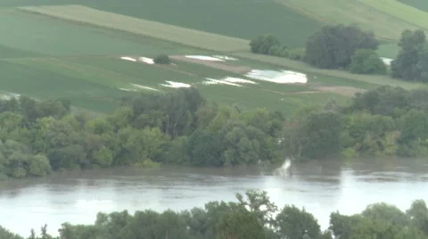 Flooding landscape Stock-Footage 50890061