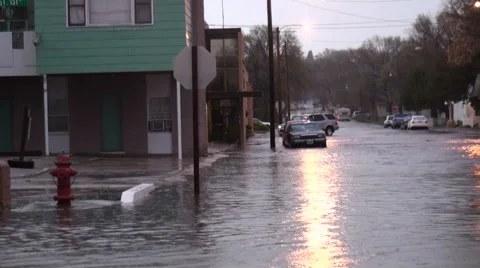 Flooding Thunderstorm Rains Video stock 54749870