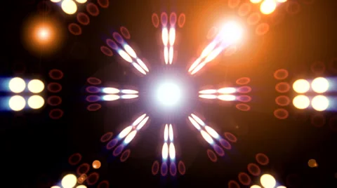 Floodlights Different stage 17 Stock Footage 32620293